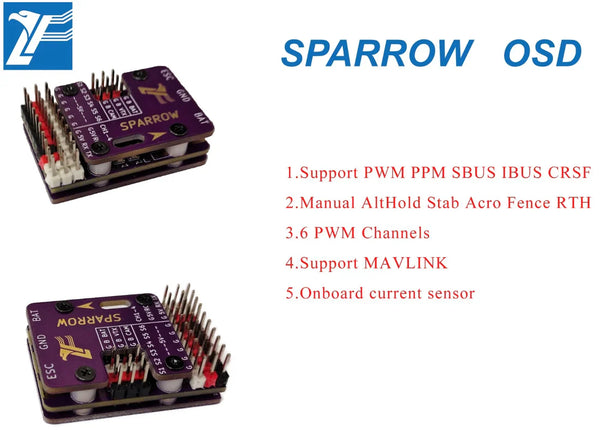 LEFEI Sparrow3-OSD Flight Controller w/ GPS
