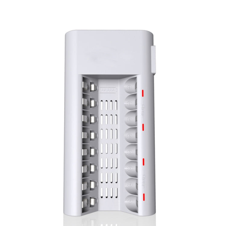 100-240V 8 Slot Battery Charger for AA & AAA Battery, US Plug