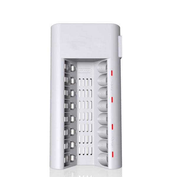 100-240V 8 Slot Battery Charger for AA & AAA Battery, US Plug