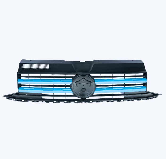 For VW Transporter T6 R-Line Front Grille Trims - Matte Chrome Painted and Ready to Fit