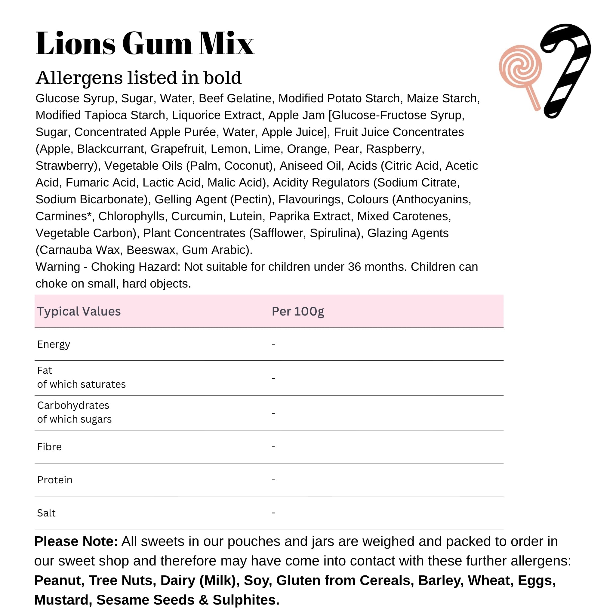 Lion Gum Mix
