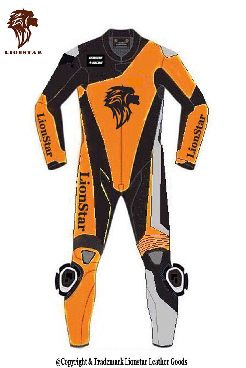 Lionstar Ox Kids & Adults Leather Racing Suit Full Set w/ CE Armor