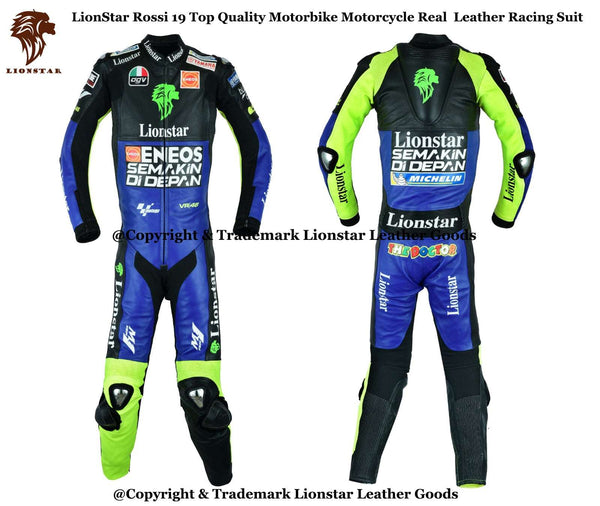 Rossi VR46 One-Piece Leather Suit | Kids & Adults CE Armoured Leathers