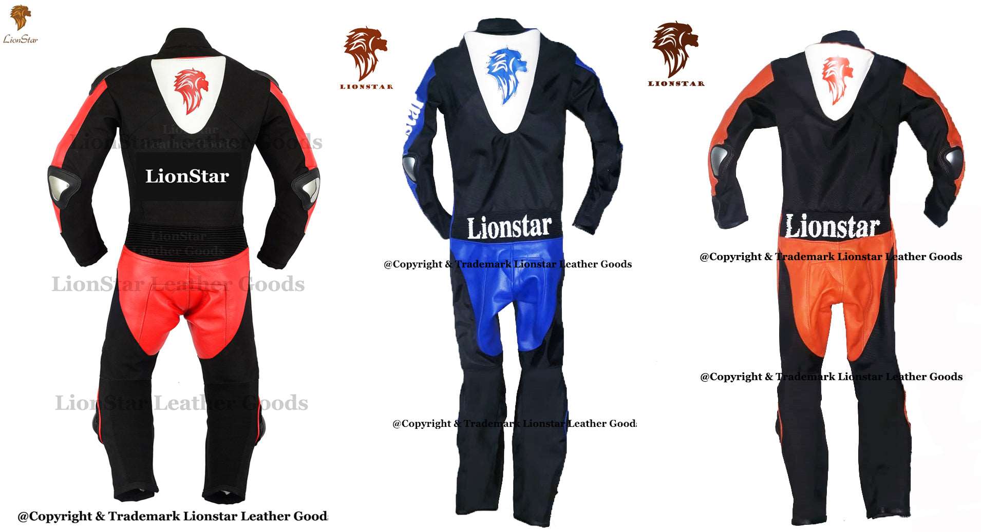 Lionstar Victory Kids & Adults Racing Suit Full Set: CE Armor & Speed Hump