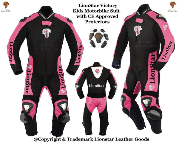 Lionstar Victory Kids & Adults Racing Suit Full Set: CE Armor & Speed Hump