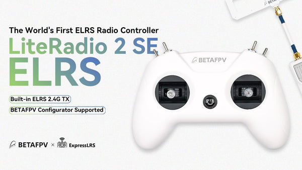 BetaFPV LiteRadio 2 SE Transmitter (ELRS or Frsky D8/D16)