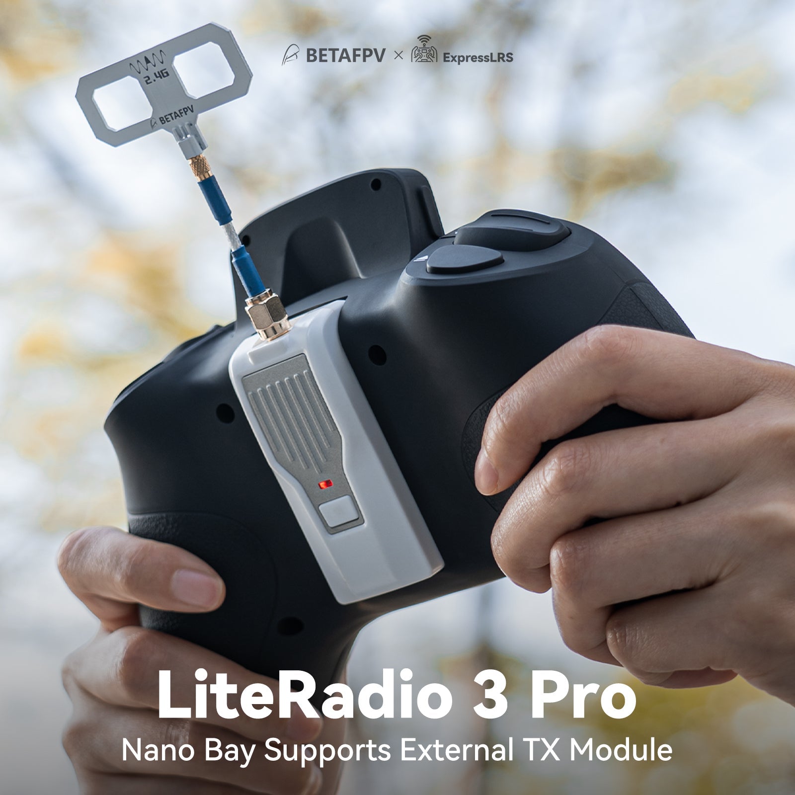 BetaFPV LiteRadio 3 Pro Radio Transmitter (ELRS or Frsky Multi-protocol)