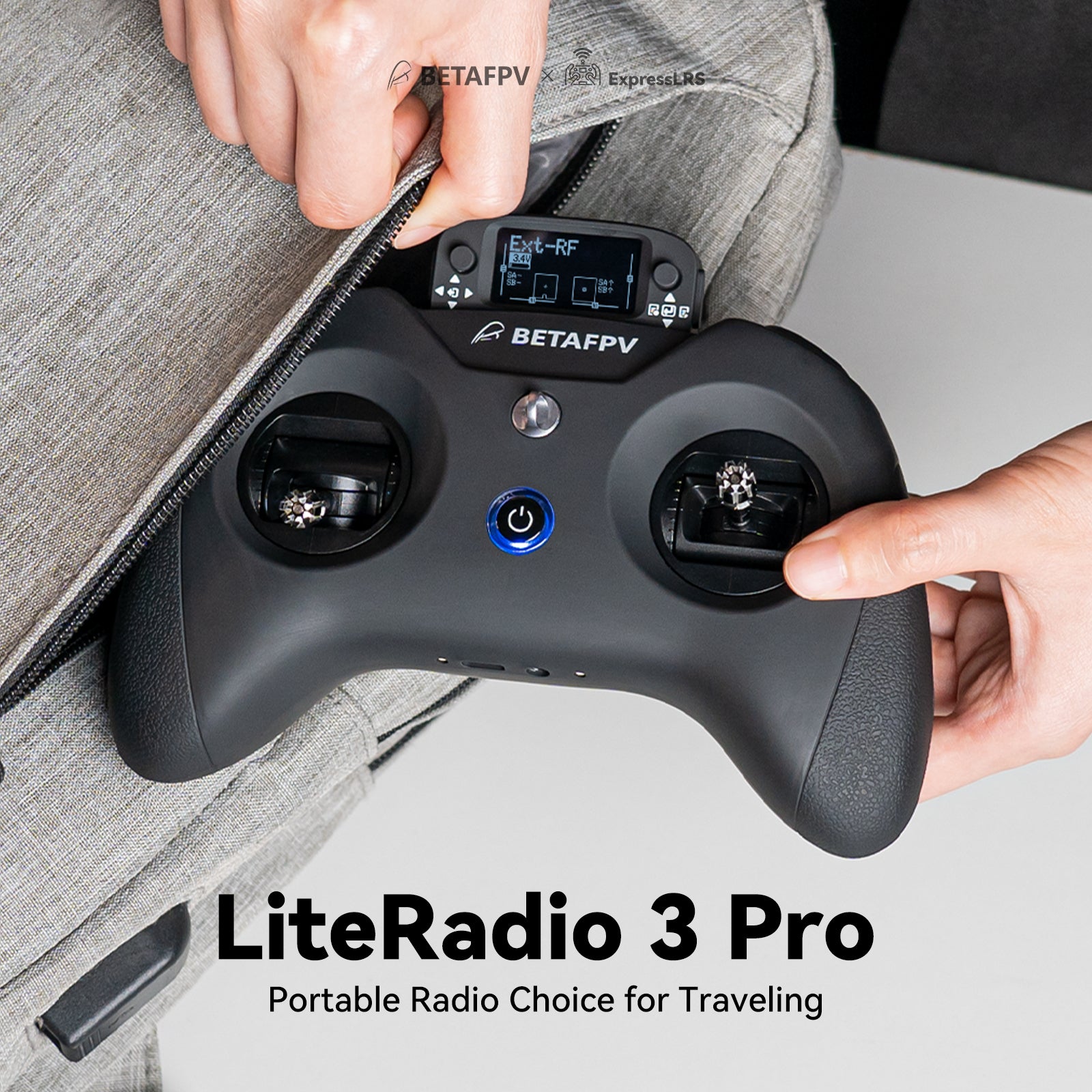 BetaFPV LiteRadio 3 Pro Radio Transmitter (ELRS or Frsky Multi-protocol)