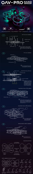 Lumenier QAV-PRO Nano Whoop 2" Cinequads Edition Frame
