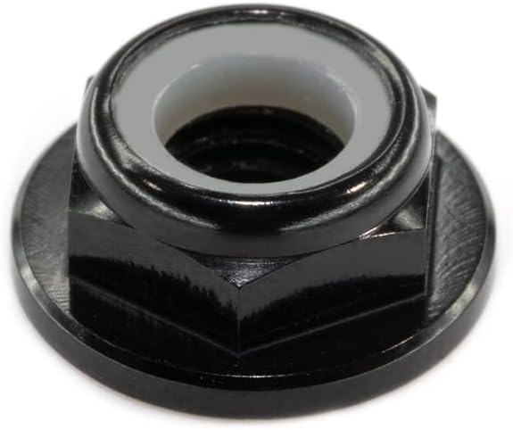 10pc M3 Nylon Locking CW Nuts pack 6061 Aluminium