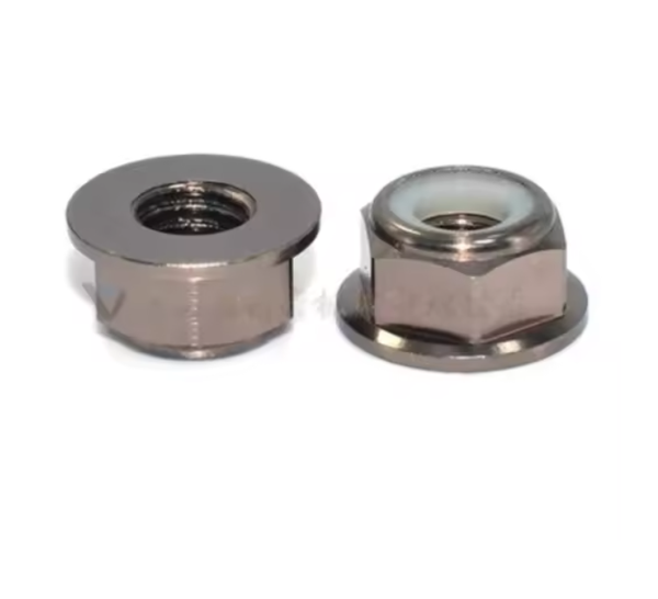 10pc M5 Nylon Locking CW Nuts pack 6061 Aluminium