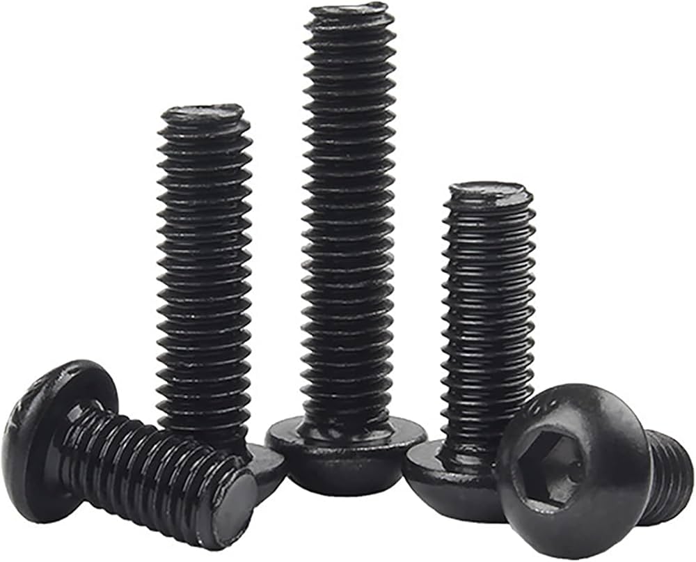 10pc M2 Button Head Screw Pack Black 10.9 Steel