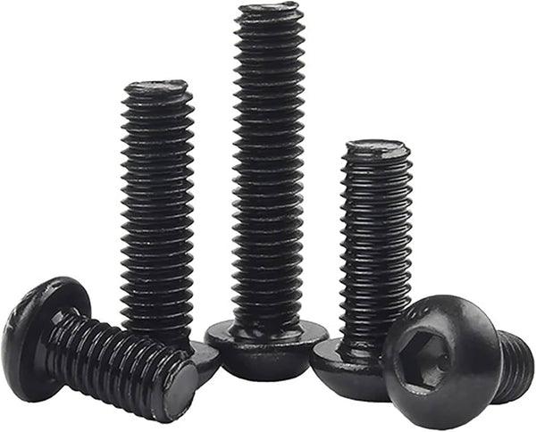 10pc M2 Button Head Screw Pack Black 10.9 Steel