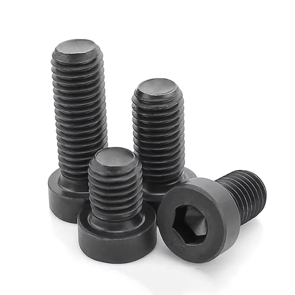 10pc M5 Cap Head Hex Screw Pack Black 8.8 Steel