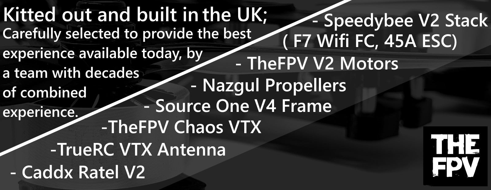 TheFPV Monolyf 5" Freestyle / Cinematography Quadcopter (Pre-Built)