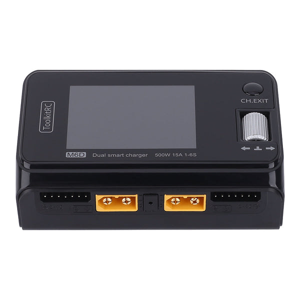 ToolkitRC M6D Compact Dual Channel 250w 15A x 2 DC Charger