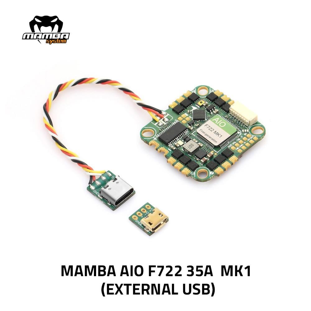 Diatone Mamba AIO F722 35A MK1 Toothpick Flight Controller
