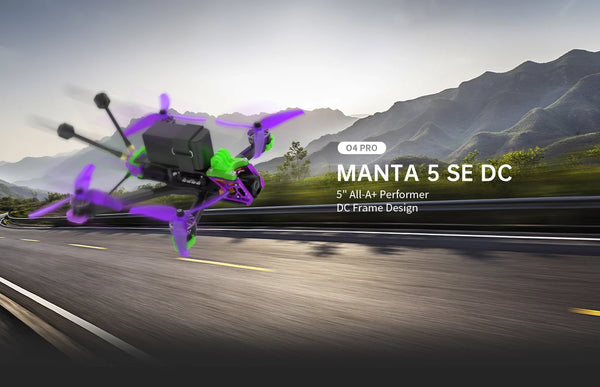 AxisFlying MANTA5 SE DeadCat DJI O4 Pro w/ GPS