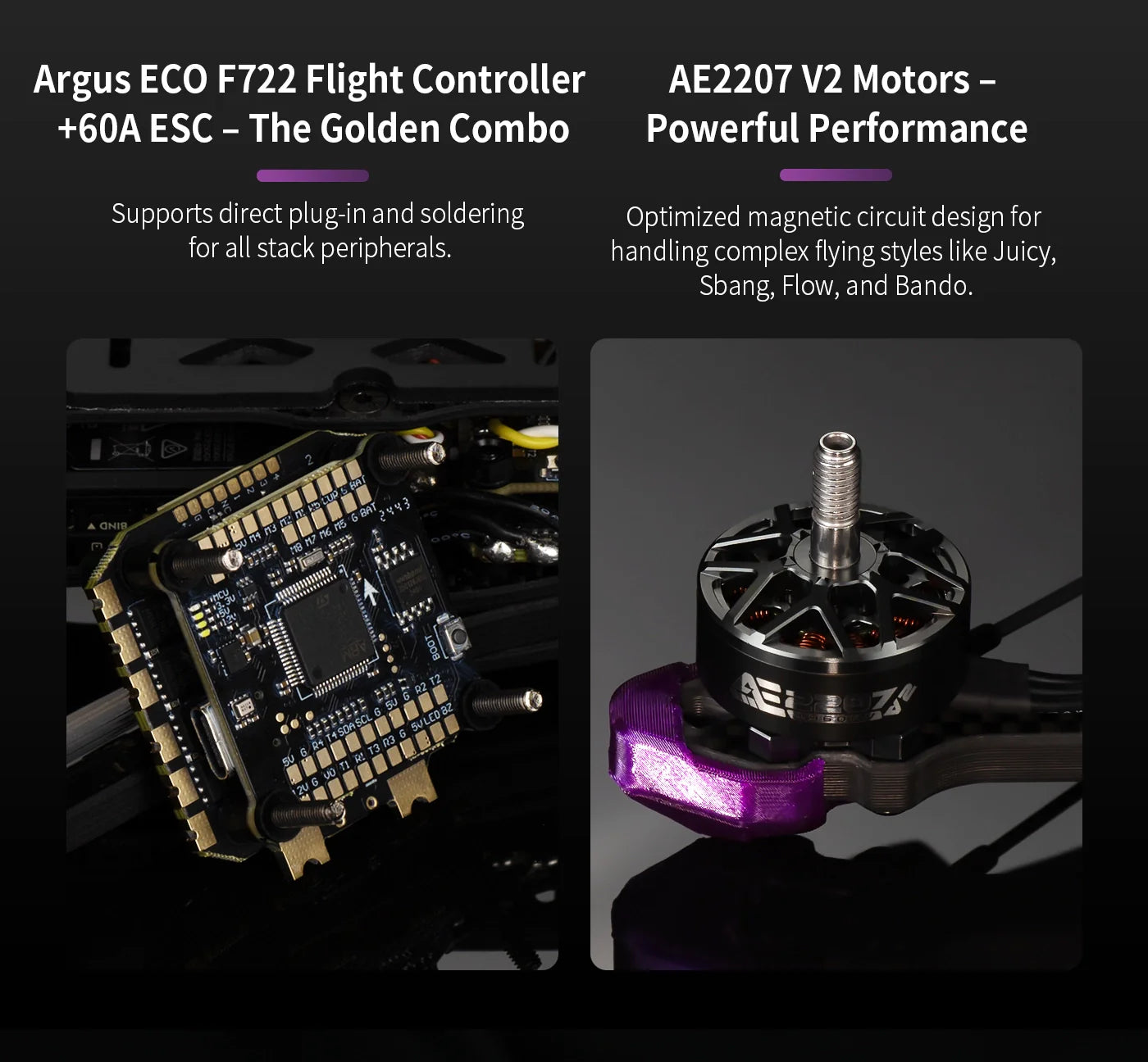 AxisFlying MANTA5 SE DeadCat DJI O4 Pro w/ GPS