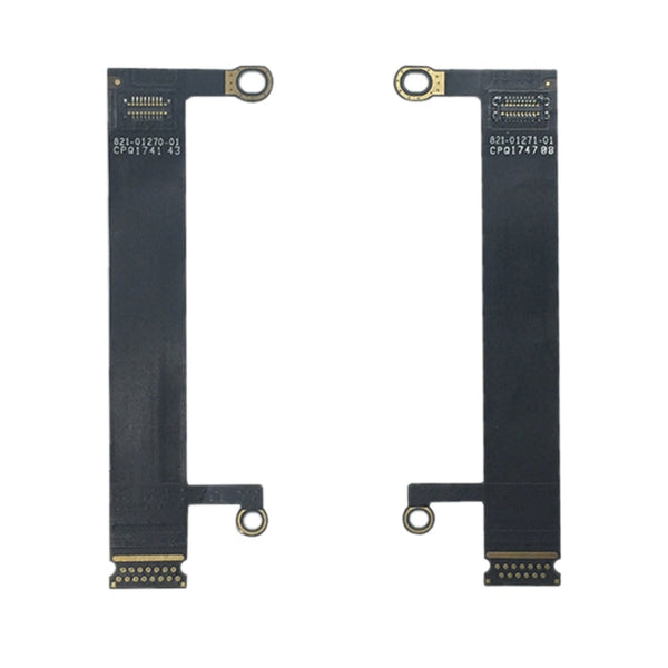 1 Pair LCD Flex Cable for Macbook Pro 15 inch A1707 821-01270-01 821-01271-01 2016 2017, For Macbook Pro 15 A1707