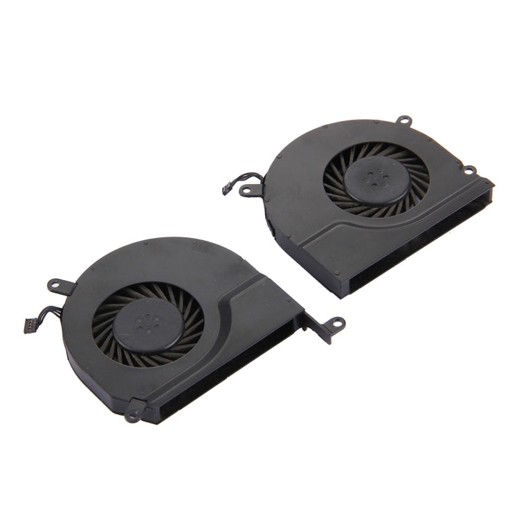 1 Pair for Macbook Pro 15.4 inch (2009 - 2011) A1286 / MB985 / MC721 / MC371 Cooling Fans (Left + Right), A1286
