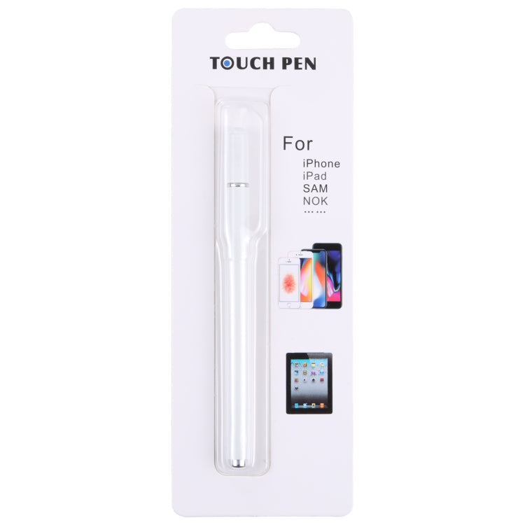 366 Universal Silicone Disc Nib Capacitive Stylus Pen with Magnetic Cap