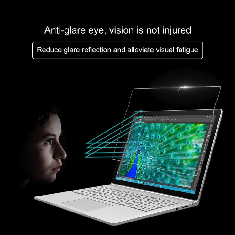 0.4mm 9H Surface Hardness Full Screen Tempered Glass Film for Microsoft Surface Book 13.5 inch