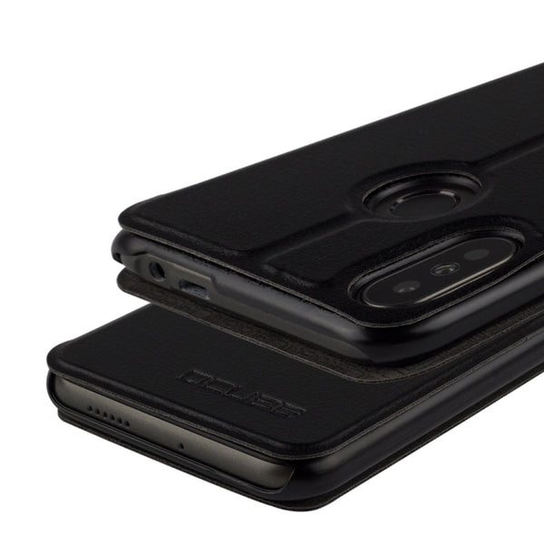 HOMTOM Spring Texture Horizontal Flip Leather Case for HOMTOM C2 with Holder