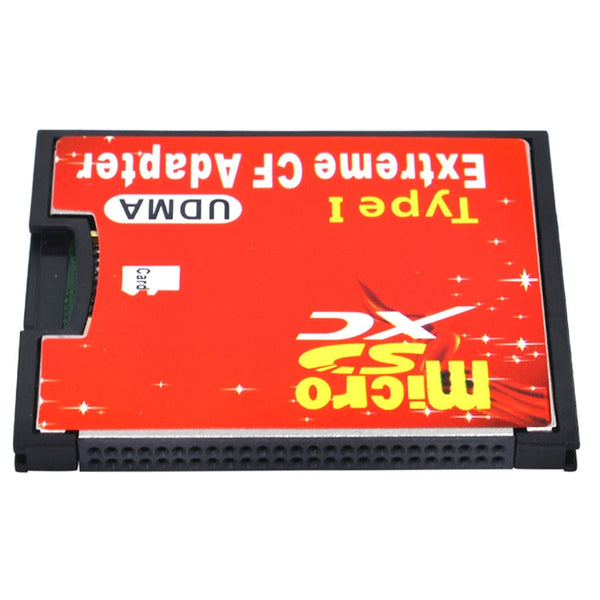 Micro SD to CF Compact Flash Memory Card Adapter, 1-Socket, 1-Socket
