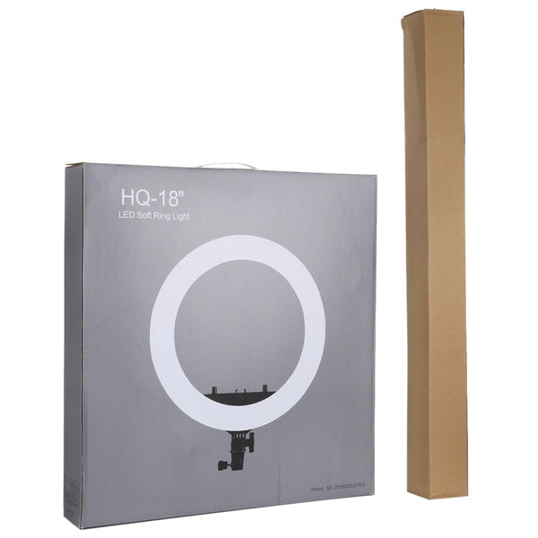 18 inch 55W Two-speed Dimmable Anchor Photography Self-timer LED Ring Fill-in Light with Tripod