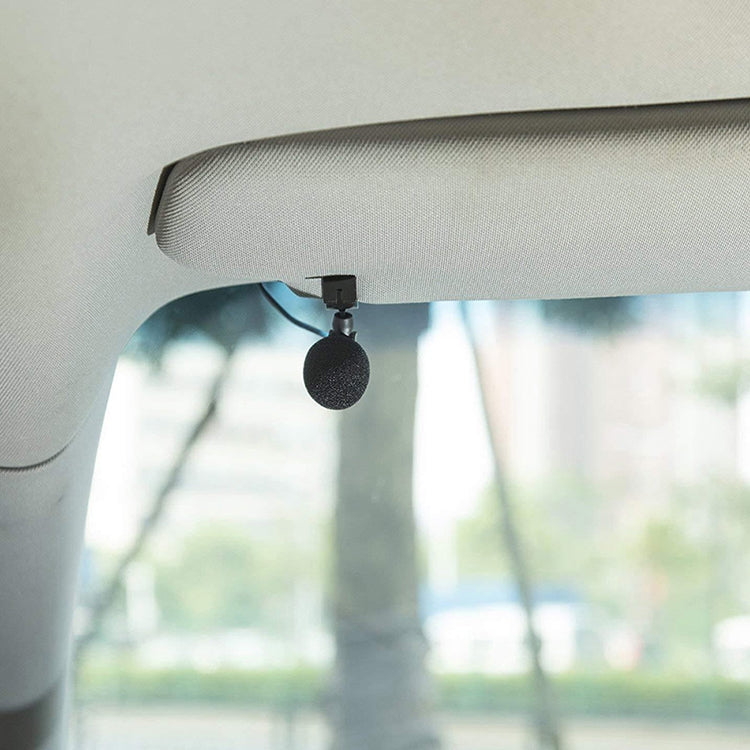 ZJ015MR Stereo 2.5mm Straight Plug Car Navigation DVD External Paste Microphone, Length: 3m, Stereo 2.5mm Straight