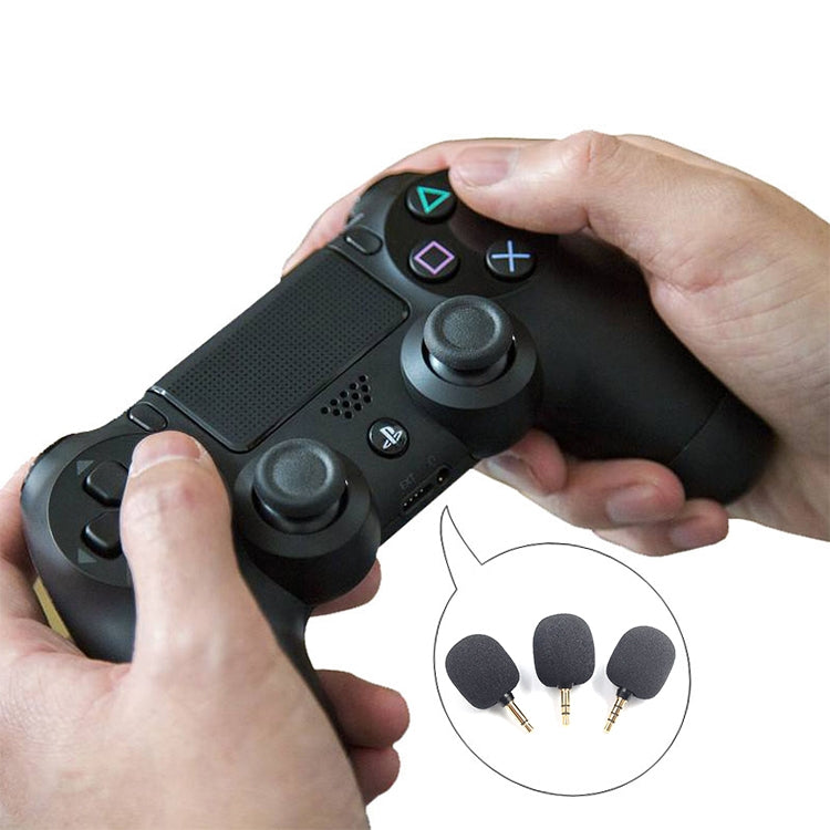 ZJ052MR-01 4 Level Pin 3.5mm Mobile Phone Tablet Game Machine Mini Straight Microphone