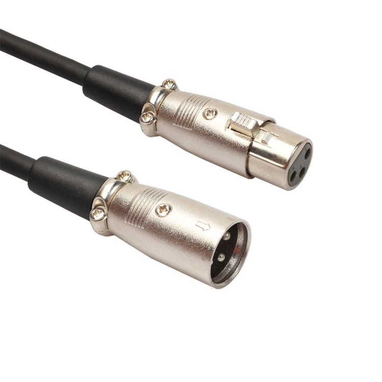 5m  3-Pin XLR Male to XLR Female Microphone Cable, Length: 5m