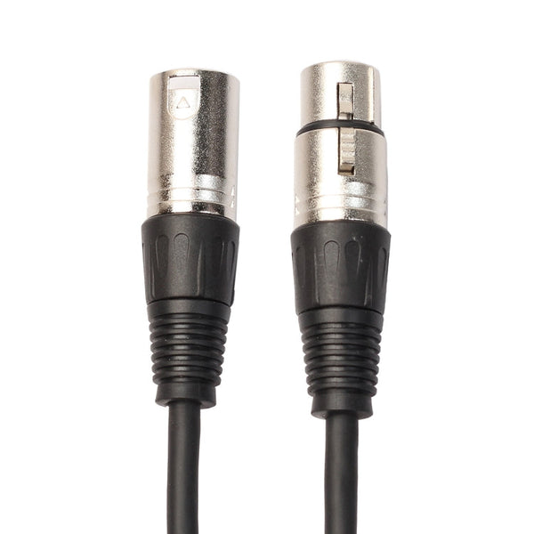 3m 3-Pin XLR Male to XLR Female Microphone Cable, Length: 3m