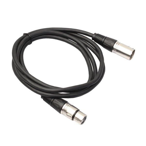 3m 3-Pin XLR Male to XLR Female Microphone Cable, Length: 3m