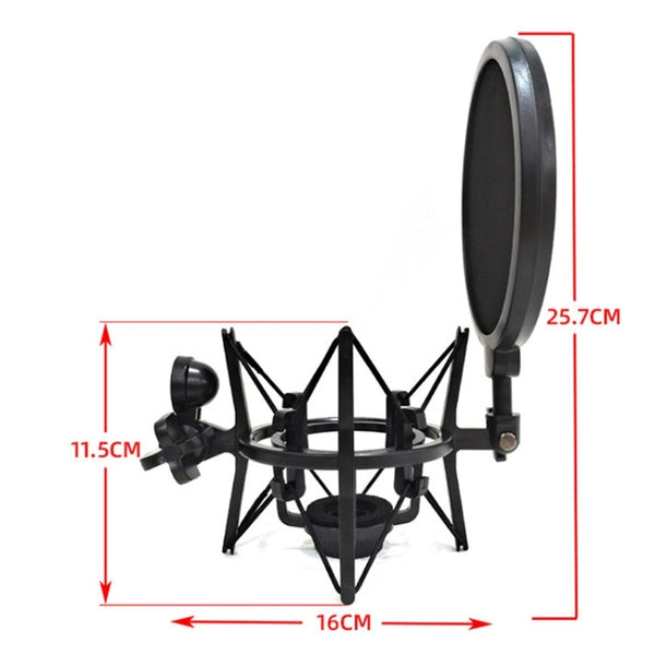 SH-100 Live Microphone ABS Shockproof Bracket