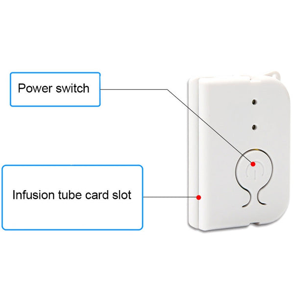 Infusion Reminder Alarm Sensor Monitor Hospital Security Nurse Patients Injection Safety Care Tool
