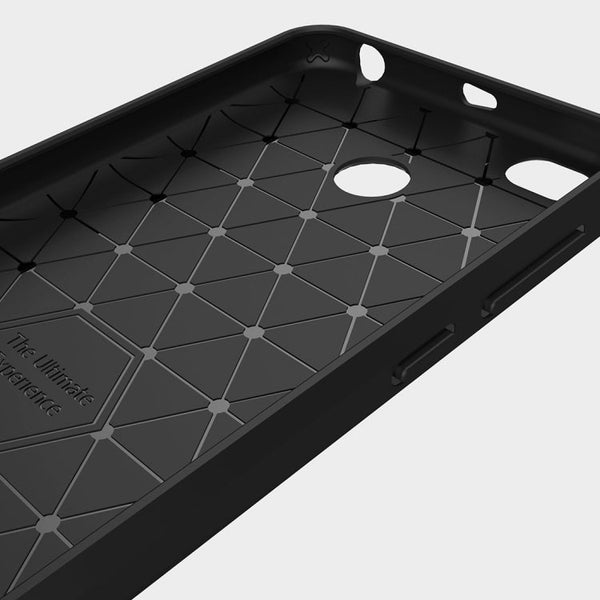 For Xiaomi  Redmi 4X  Brushed Carbon Fiber Texture Shockproof TPU Protective Cover Case , For Redmi 4X