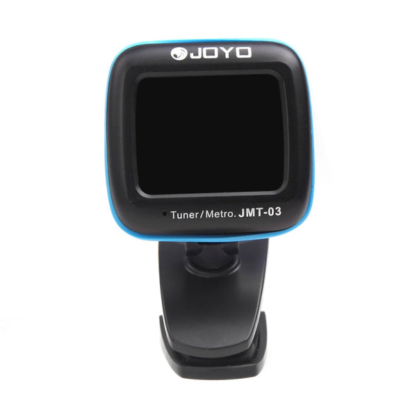 JOYO JMT-03 Portable Clip-on Guitar Tuner Metronome Supports MIC and CLIP Tuning Mode 2-in-1 360-Degree Rotating for Guitar Violin Ukulele, JMT-03