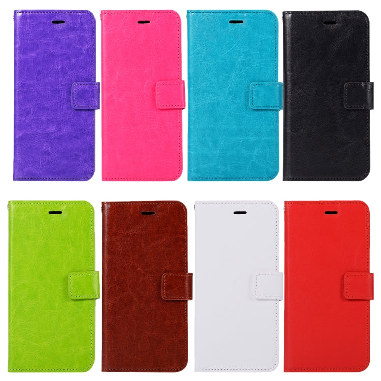 For Huawei  Y5 (2017) Crazy Horse Texture Horizontal Flip Leather Case with Holder & Card Slots & Wallet & Photo Frame