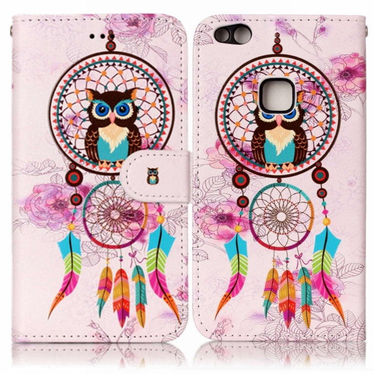 For Huawei  P10 Lite Gloss Oil Embossed Panda Pattern Horizontal Flip Leather Case with Holder & Card Slots & Wallet & Photo Frame