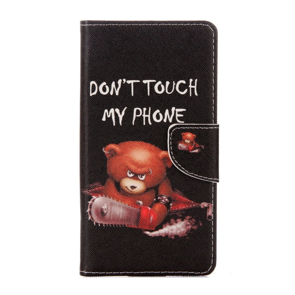 For Huawei  P8 Lite (2017) & Honor 8 Lite Green Tree in Bloom Pattern Horizontal Flip Leather Case with Holder & Card Slots & Wallet