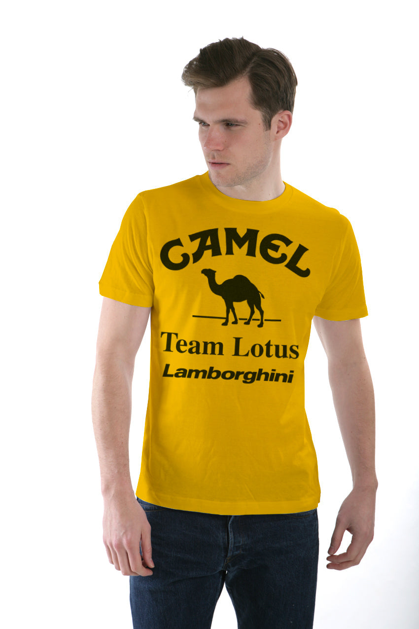 Camel Team Lotus Lamborghini T Shirt