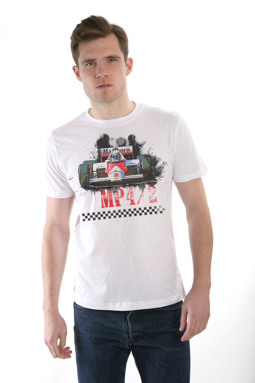 McLaren MP4/2 Formula 1 Print T Shirt