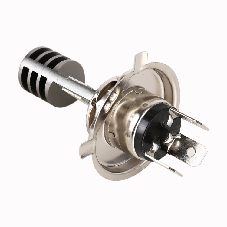 H4 DC12V / 7.4W Motorcycle LED Headlight with 24LEDs SMD-3030 Lamp Beads