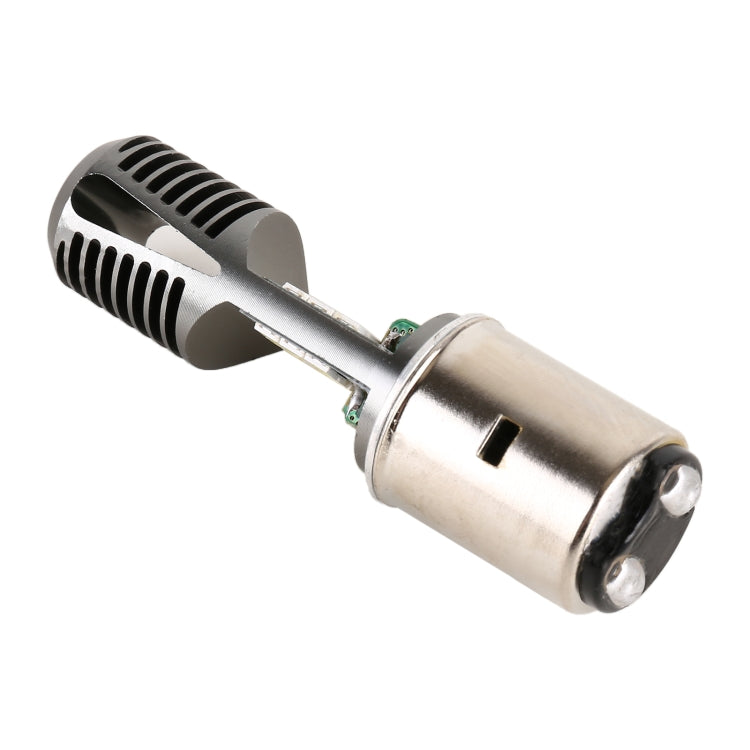 BA20D DC12V / 7.4W Motorcycle LED Headlight with 24LEDs SMD-3030 Lamp Beads