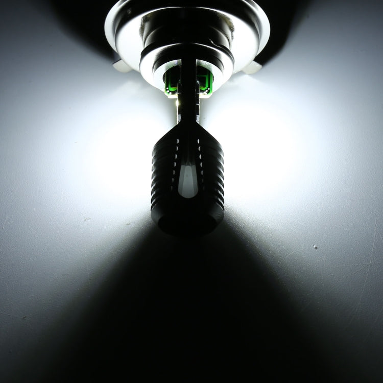 BA20D DC12V / 7.4W Motorcycle LED Headlight with 24LEDs SMD-3030 Lamp Beads