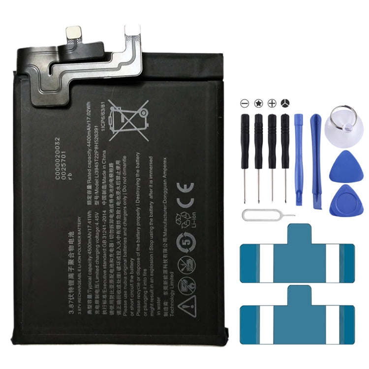 4500mAh LI3945T44P8H526391 for ZTE Nubia RedMagic 5G Li-Polymer Battery