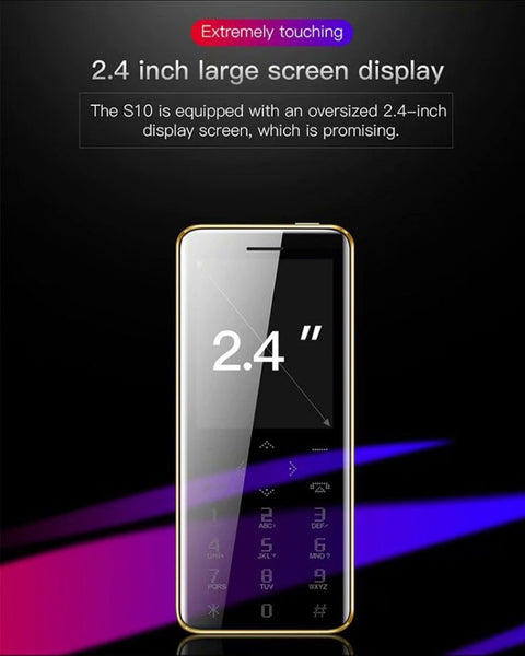 2.4 inch Touch Screen, MTK6261D, Support Bluetooth, FM, GSM, Dual SIM