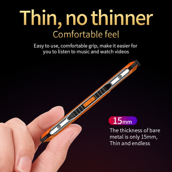 Waterproof Shockproof Dustproof, 6800mAh Battery, 2.4 inch, 21 Keys, LED Flashlight, FM, SOS, Dual SIM, Network: 4G